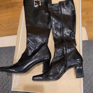 Black Patent Boots from Franco Sarto